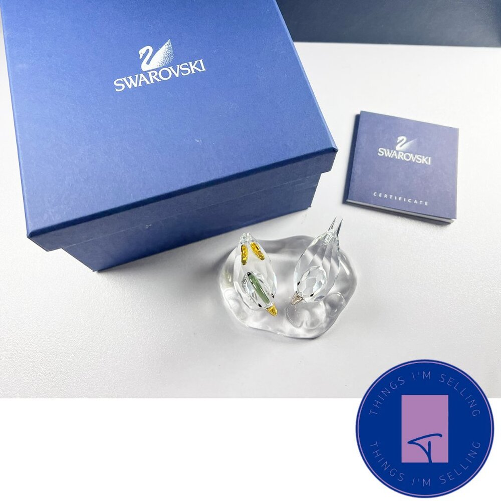 Swarovski Crystal Figurine Mandarin Ducks 858736